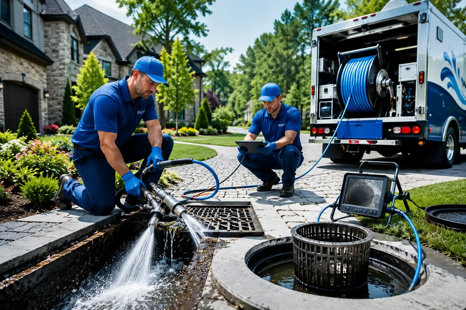 Local outdoor drain cleaning professionals in Davenport, VA